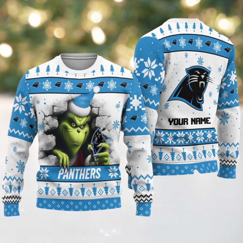 Carolina Panthers Ugly Christmas Sweaters BGSWT804 Carolina Panthers Ugly Christmas Sweaters BGSWT804