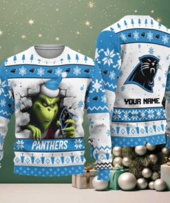 Carolina Panthers Ugly Christmas Sweaters BGSWT804