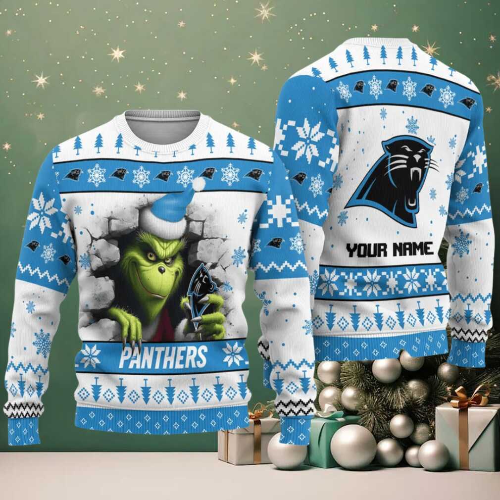 Carolina Panthers Ugly Christmas Sweaters BGSWT804 Carolina Panthers Ugly Christmas Sweaters BGSWT804