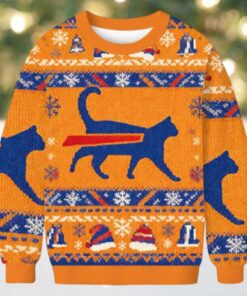 Cat Bills is Buffalo Bills Funny Meme Christmas Ugly Sweatshirt