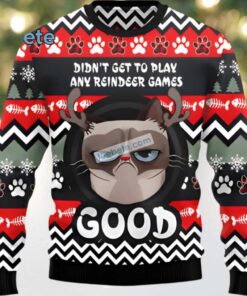 Cat Good Ugly Christmas Sweater Cat Good Ugly Christmas Sweater