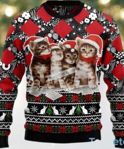 Cat Kitten Ugly Christmas Sweater Cat Kitten Ugly Christmas Sweater