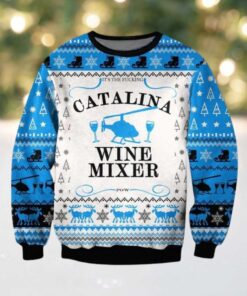 Catalina Wine Mixer Ugly Christmas Sweater 2025