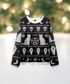 Catttt Ugly Christmas Sweatshirt