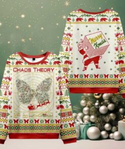 Chao Theory Ugly Christmas Knit Sweatshirt