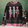 Neon Leather Girl Ugly Christmas Sweatshirt Neon Leather Girl Ugly Christmas Sweatshirt