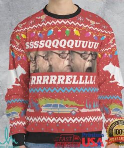 Christmas Vacation SQUIRREL Ugly Christmas Sweatshirt