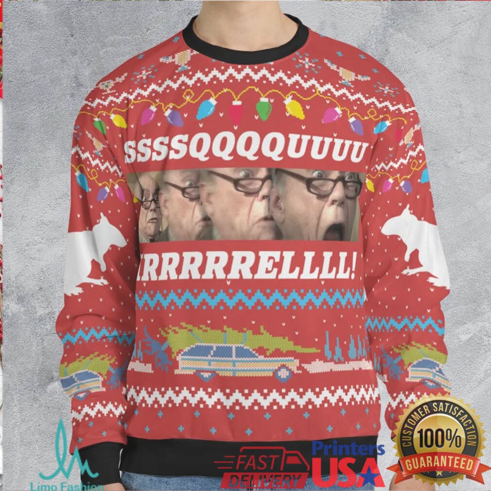 Christmas Vacation SQUIRREL Ugly Christmas Sweatshirt Christmas Vacation SQUIRREL Ugly Christmas Sweatshirt