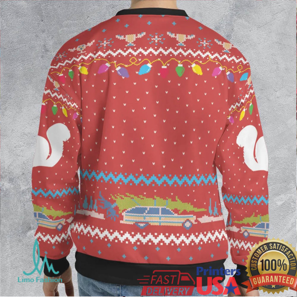 Christmas Vacation SQUIRREL Ugly Christmas Sweatshirt Christmas Vacation SQUIRREL Ugly Christmas Sweatshirt