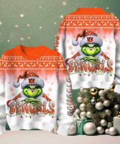 Cincinnati Bengals Grinch Stolen Christmas Sweater