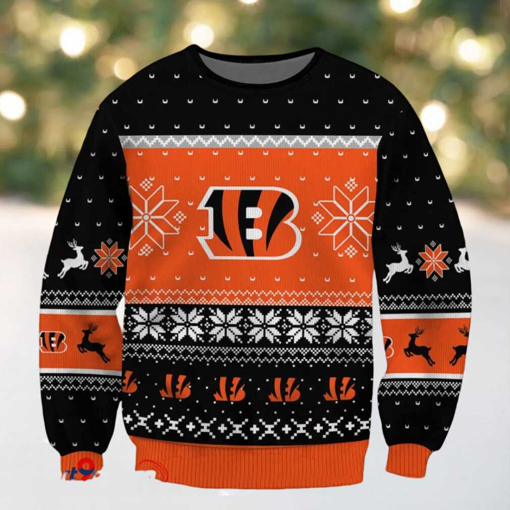 Cincinnati Bengals Ugly Christmas Sweater ANZBGSWT383 Cincinnati Bengals Ugly Christmas Sweater ANZBGSWT383