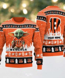 Cincinnati Bengals Ugly Christmas Sweater BGSWT643 Cincinnati Bengals Ugly Christmas Sweater BGSWT643