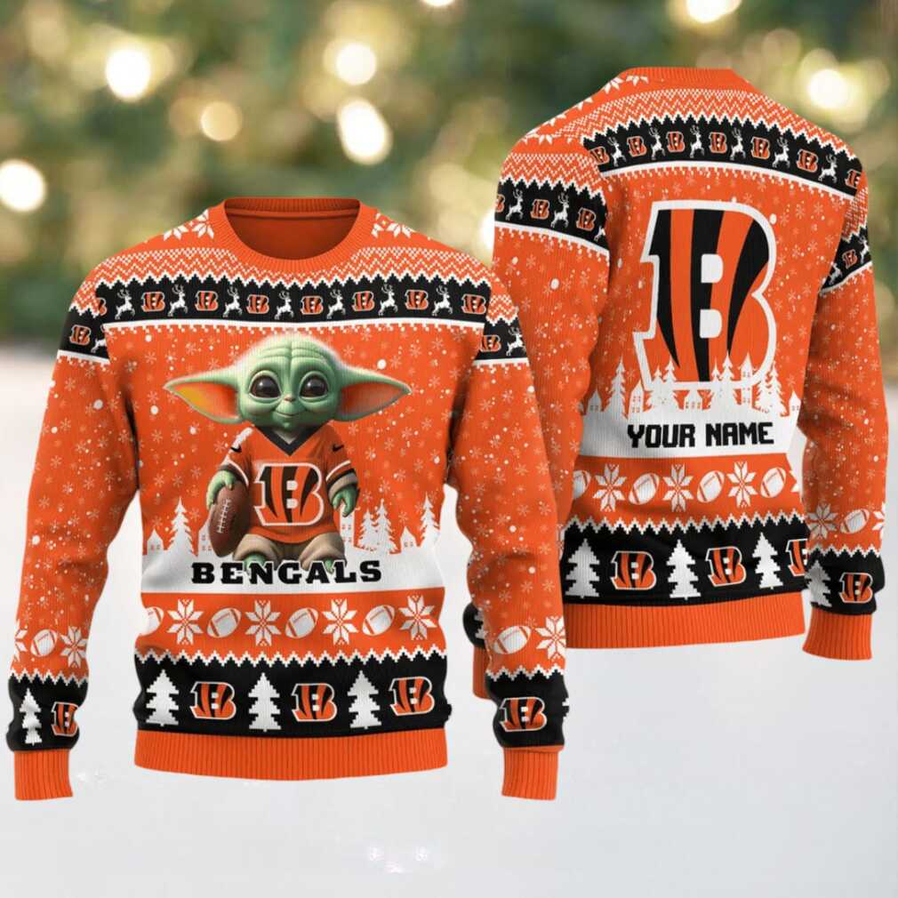 Cincinnati Bengals Ugly Christmas Sweater BGSWT643 Cincinnati Bengals Ugly Christmas Sweater BGSWT643