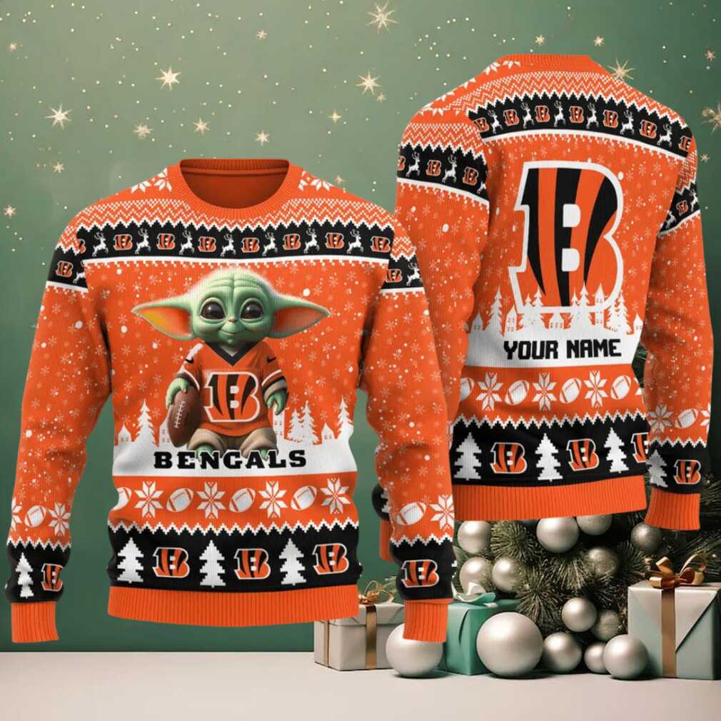 Cincinnati Bengals Ugly Christmas Sweater BGSWT643 Cincinnati Bengals Ugly Christmas Sweater BGSWT643