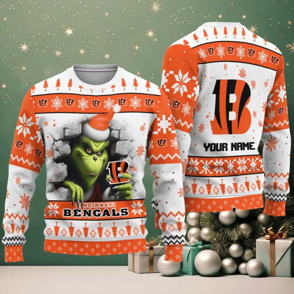 Cincinnati Bengals Ugly Christmas Sweaters BGSWT774 Cincinnati Bengals Ugly Christmas Sweaters BGSWT774