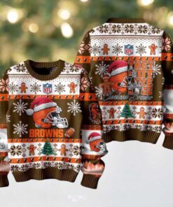 Cleveland Browns They Not Like Us Christmas Ugly Sweater