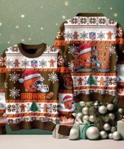 Cleveland Browns They Not Like Us Christmas Ugly Sweater