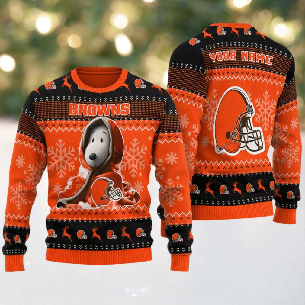 Cleveland Browns Ugly Christmas Sweater BGSWT449 Cleveland Browns Ugly Christmas Sweater BGSWT449