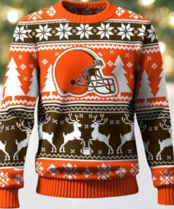 Cleveland Browns Ugly Christmas Sweater For NFL Holiday Parties