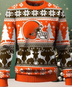 Cleveland Browns Ugly Christmas Sweater For NFL Holiday Parties