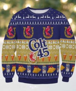 Colt 45 Beer Ugly Christmas Sweater 2025