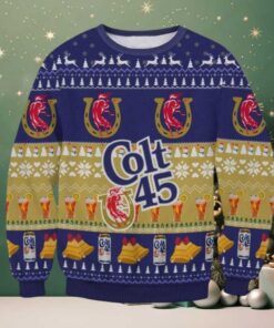 Colt 45 Beer Ugly Christmas Sweater 2025