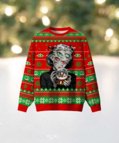 Crystal Ball Girl Ugly Christmas Sweatshirt