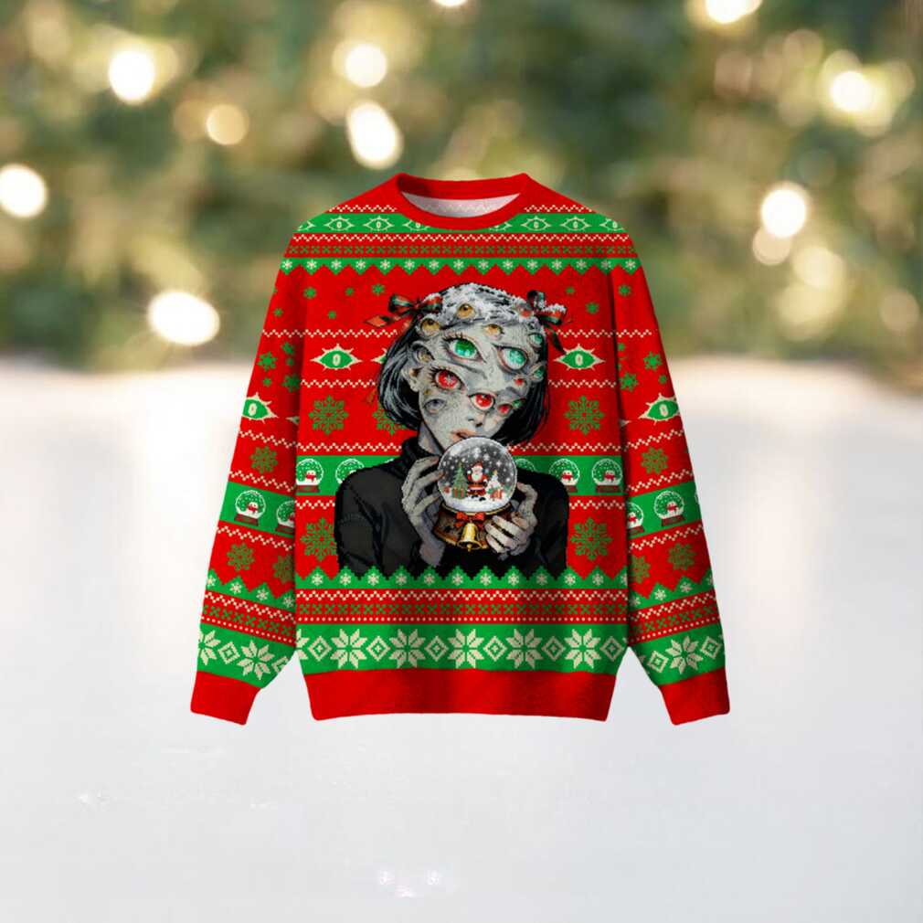 Crystal Ball Girl Ugly Christmas Sweatshirt Crystal Ball Girl Ugly Christmas Sweatshirt