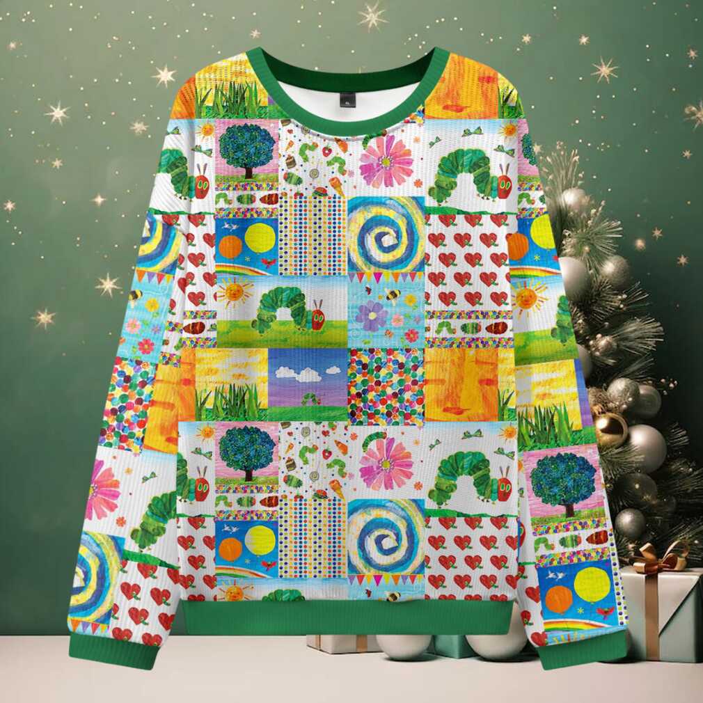 Cute Caterpillar Teacher Ugly Knit Sweatshirt Cute Caterpillar Teacher Ugly Knit Sweatshirt