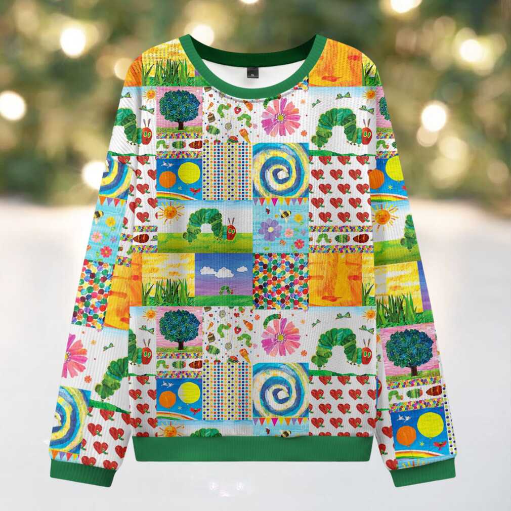 Cute Caterpillar Teacher Ugly Knit Sweatshirt Cute Caterpillar Teacher Ugly Knit Sweatshirt