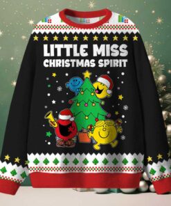 Cute Miss Christmas Spirit Teacher Ugly Fluffy Christmas Sweater Cute Miss Christmas Spirit Teacher Ugly Fluffy Christmas Sweater