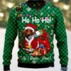 Rottweiler Dog Face Ugly Christmas Sweater Ladies Blue White Rottweiler Dog Face Ugly Christmas Sweater Ladies Blue White