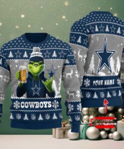 Dallas Cowboys EFL Ugly Christmas Sweater BGSWT715