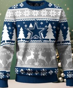 Dallas Cowboys Ugly Christmas Sweater For NFL Holiday Parties