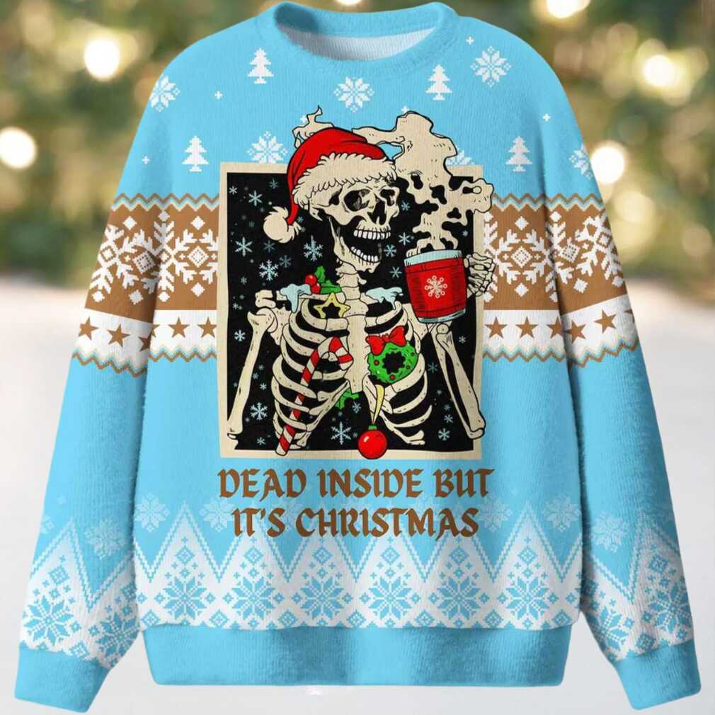 Dead Inside But It’s Christmas Ugly Sweater Dead Inside But It’s Christmas Ugly Sweater