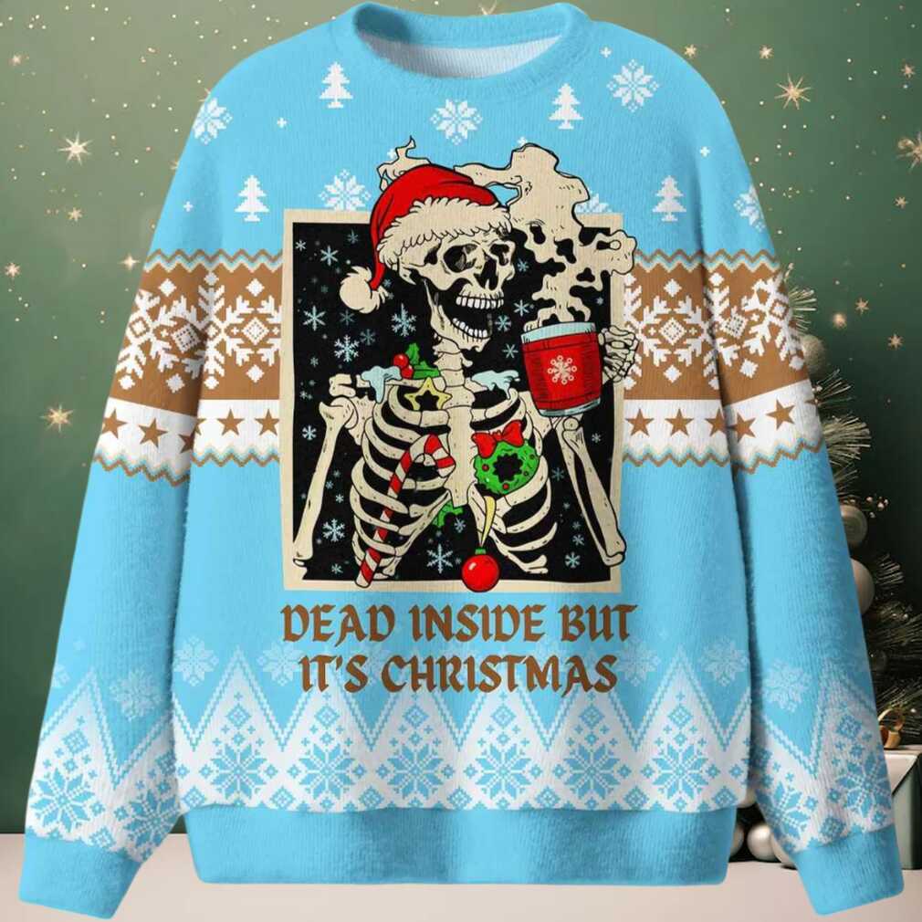 Dead Inside But It’s Christmas Ugly Sweater Dead Inside But It’s Christmas Ugly Sweater