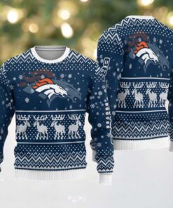 Denver Broncos NFL Ugly Christmas Sweater Denver Broncos NFL Ugly Christmas Sweater