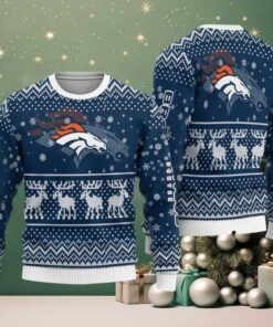 Denver Broncos NFL Ugly Christmas Sweater