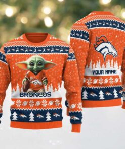 Denver Broncos Ugly Christmas Sweater BGSWT646 Denver Broncos Ugly Christmas Sweater BGSWT646