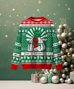 Dinosaur Religion Ugly Christmas Sweatshirt Dinosaur Religion Ugly Christmas Sweatshirt