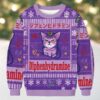 Dystopia Ugly Christmas Knit Sweatshirt