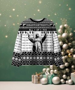 Disappointment Saint Ugly Christmas Sweatshirt Disappointment Saint Ugly Christmas Sweatshirt