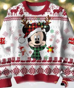 Disney Mickey Mouse Merry Christmas Ugly Sweater