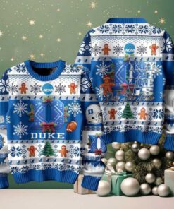 Duke Blue Devils They Not Like Us Christmas Ugly Sweater