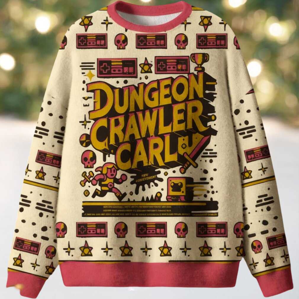 Dungeon Crawler Carl Christmas Sweater Dungeon Crawler Carl Christmas Sweater