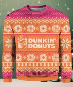Dunkin s Donuts Ugly Christmas Sweater 2025