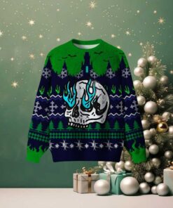 Eerie Skull Ugly Christmas Sweatshirt Eerie Skull Ugly Christmas Sweatshirt