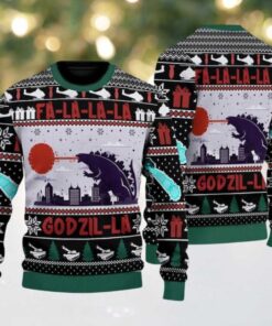 FaLaLaLa Monster Ugly Christmas Sweater FaLaLaLa Monster Ugly Christmas Sweater