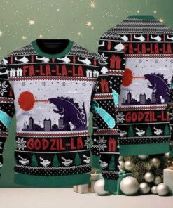 FaLaLaLa Monster Ugly Christmas Sweater
