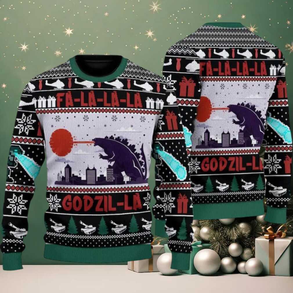 FaLaLaLa Monster Ugly Christmas Sweater FaLaLaLa Monster Ugly Christmas Sweater